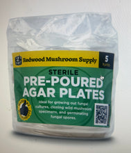 Load image into Gallery viewer, Red wood Pre-Poured Agar Plates - 5 CT