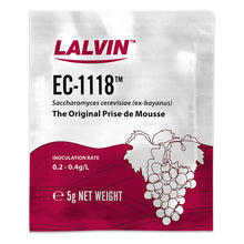 Load image into Gallery viewer, EC-1118 LALVIN ACTIVE FREEZE- DRIED WINE YEAST
