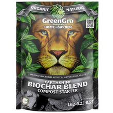 Load image into Gallery viewer, GreenGro™ Biologicals Earthshine Biochar Blend - 2lb