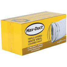 Load image into Gallery viewer, Can-Fan Max Vinyl Ducting 6 in x 25 ft