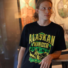 Load image into Gallery viewer, Alaskan Thunder Fuck Strain Seven Leaf T-Shirt MED