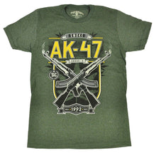 Load image into Gallery viewer, AK-47 Green Heathered Strain SevenLeaf T-Shirt MED