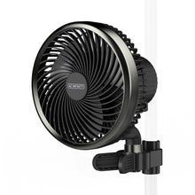 Load image into Gallery viewer, CLOUDRAY A6, GROW TENT CLIP FAN 6” WITH 10 SPEEDS, EC-MOTOR, MANUAL SWIVEL
