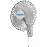 Hurricane Supreme Oscillating Wall Mount Fan 16 in