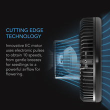Load image into Gallery viewer, CLOUDRAY A6, GROW TENT CLIP FAN 6” WITH 10 SPEEDS, EC-MOTOR, MANUAL SWIVEL
