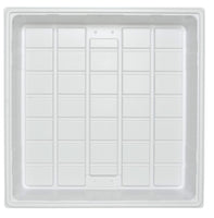 Active Aqua Premium Flood Table, White, 2' x 2'