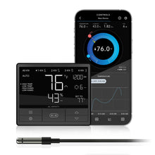 Load image into Gallery viewer, CONTROLLER 69, INDEPENDENT PROGRAMS FOR FOUR DEVICES, DYNAMIC TEMPERATURE, HUMIDITY, SCHEDULING, CYCLES, LEVELS CONTROL, DATA APP, BLUETOOTH