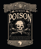 Durban Poison Strain Seven Leaf T-Shirt MED