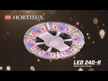 Load and play video in Gallery viewer, Hortilux 240-R LED Grow Light System