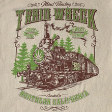 Load image into Gallery viewer, Train Wreck Strain Seven Leaf T-Shirt MED