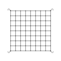 GROW TENT TRELLIS NETTING, FLEXIBLE ELASTIC CORDS, 4X4’