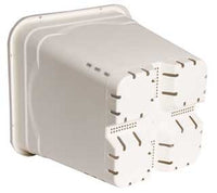 6 x 6 Square White Pot  8 tall
