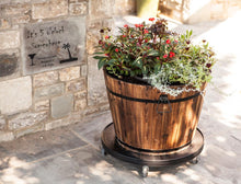 Load image into Gallery viewer, Plant Dolly Black 24 in Round