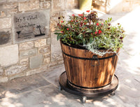 Plant Dolly Black 24 in Round