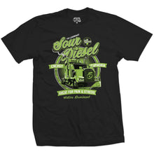 Load image into Gallery viewer, NEW Sour Diesel Strain Seven Leaf T-shirt LG