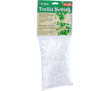 Load image into Gallery viewer, Grower's Edge Soft Mesh Trellis Netting 5 ft x 15 ft w/ 3.5 in Squares
