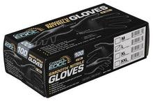 Load image into Gallery viewer, Grower's Edge Black Nitrile Gloves 6 mil - Large (100/Box)