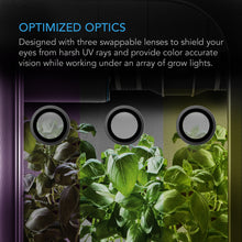 Load image into Gallery viewer, GROW ROOM GLASSES, WITH 3 COLOR CORRECTIVE LENSES