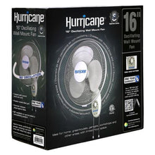 Load image into Gallery viewer, Hurricane Supreme Oscillating Wall Mount Fan 16 in