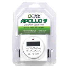 Load image into Gallery viewer, Titan Controls Apollo 9 - Two Outlet Digital Timer
