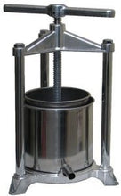Load image into Gallery viewer, ALUMINUM/STAINLESS STEEL FRUIT PRESS