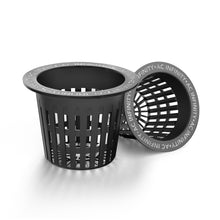 Load image into Gallery viewer, MESH NET CUPS, SLOTTED POTS WITH WIDE LIPS, 3-INCH, 25-PACK