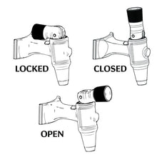 Load image into Gallery viewer, GrowlerWerks uKeg GO Pressurized Growler - 64 oz. - Tungsten