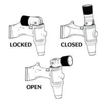GrowlerWerks uKeg GO Pressurized Growler - 64 oz. - Tungsten