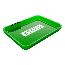 Load image into Gallery viewer, Dope Trays x Hybrid – Green background white logo