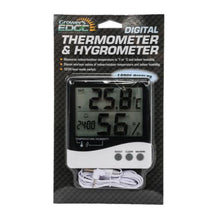 Load image into Gallery viewer, Grower's Edge Large Display Digital Thermometer & Hygrometer