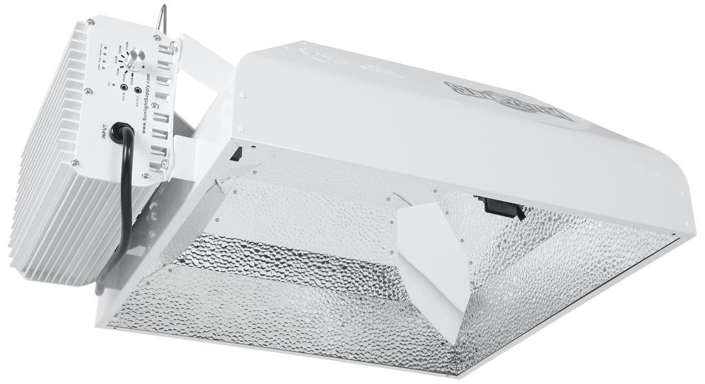 Sun System 1000 Watt DE Boss Commercial Fixture 277 Volt hood only