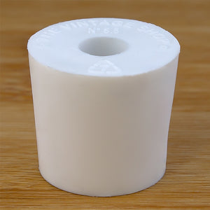 #5.5 DRILLED RUBBER STOPPER