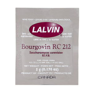 RC-212 LALVIN ACTIVE FREEZE- DRIED WINE YEAST