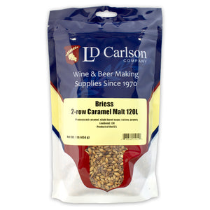 BRIESS 2-ROW CARAMEL 120L MALT 1 LB