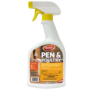 Martin's® Pen & Poultry Chicken & Roost Insecticide Spray - 32oz - Ready-to-Use