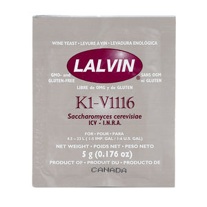 K1V-1116 LALVIN ACTIVE FREEZE- DRIED WINE YEAST