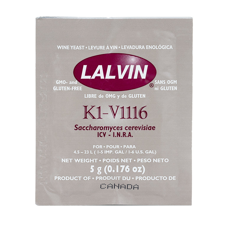 K1V-1116 LALVIN ACTIVE FREEZE- DRIED WINE YEAST