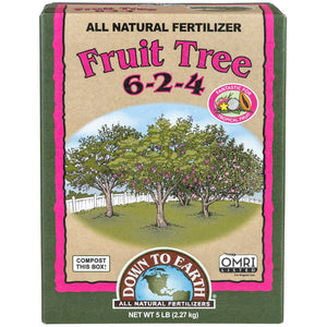 Down to Earth™ Fruit Tree 6-2-4 - 5lb - OMRI Listed®