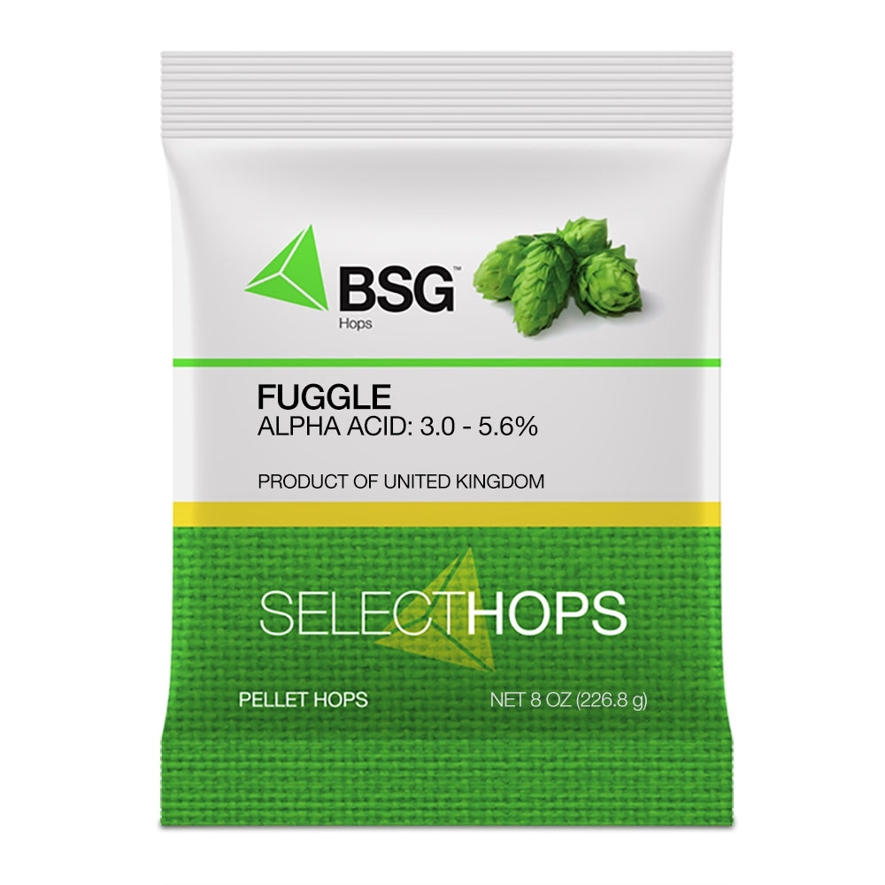 Fuggle (UK) Hop Pellets 8 oz