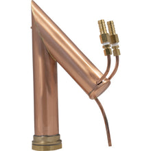 Load image into Gallery viewer, AlcoEngine Copper Pot Still Top w/ Barb Connections