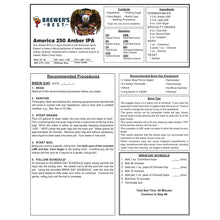 Load image into Gallery viewer, America 250 Amber IPA Ingredient Package (Limited)