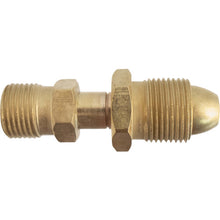 Load image into Gallery viewer, KOMOS® CO2 Regulator to Nitrogen or Argon Tank Adapter | CGA320 Male Thread by CGA580 Male Thread