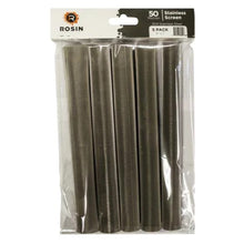 Load image into Gallery viewer, Rosin Industries 25 Micron Stainless Steel Tubes (1=5/Pack)