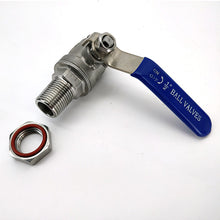 Load image into Gallery viewer, Weldless Ball Valve Assembly (Stainless) - 1/2 in. BSP