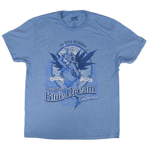 Blue Dream Strain Seven Leaf T-Shirt XL