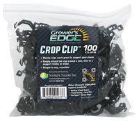 Grower's Edge Crop Clip - Black 100/Bag