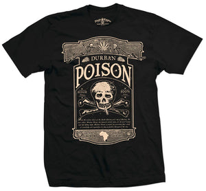 Durban Poison Strain Seven Leaf T-Shirt LG
