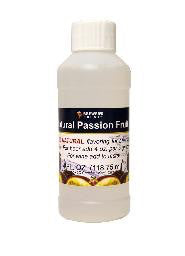 NATURAL PASSION FRUIT FLAVORING EXTRACT 4 OZ
