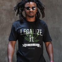 Legalize It Seven Leaf T-Shirt LG