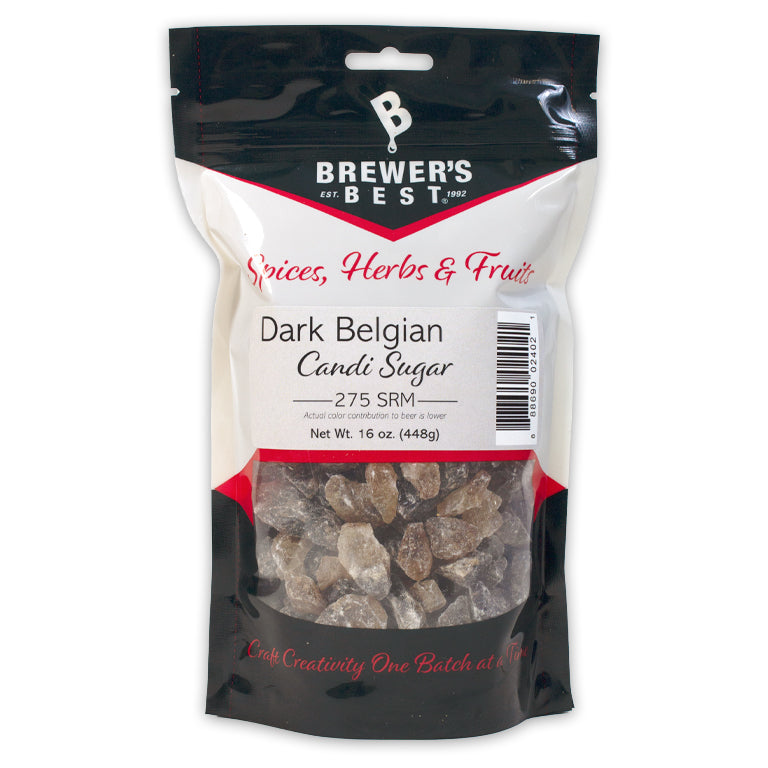 BREWER'S BEST® DARK BELGIAN CANDI SUGAR 1 LB
